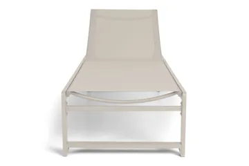 Sanna Solsäng Med Justerbart Ryggstöd - Beige - Products - Utemöbler & utemiljö - Utestol & trädgårdsstol - Solsäng & solvagn