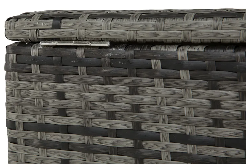 Sydney vattentät dynbox Large utomhus - Dynlåda i konstrotting (B140xD80xH90 cm) - Grå - Products - Utemöbler & utemiljö - Utomhusförvaring - Dynförvaring - Dynbox & dynlåda