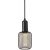 Gitter vindueslampe - Sort - 10 cm