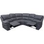 Recliner Sofa Riverdale - Gr + Tekstilrensning til mbler