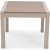 Urbanite cafegruppe med bord 50 x 50 cm og 2 stabelbare spisestuestole - Beige