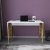 Josephine skrivebord 120 x 60 cm - Guld/hvid