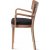 Solid stel stol med polstret sde - Valgfri farve p stel og polstring