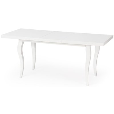 Lorens spisebord, der kan udvides 160-240 cm - Hvid Hjglans