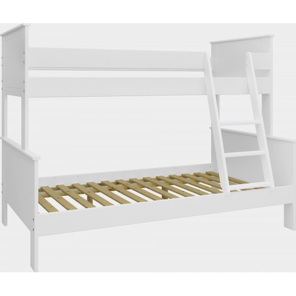Alba kjeseng med opredning 90/120 x 200 cm - Hvid