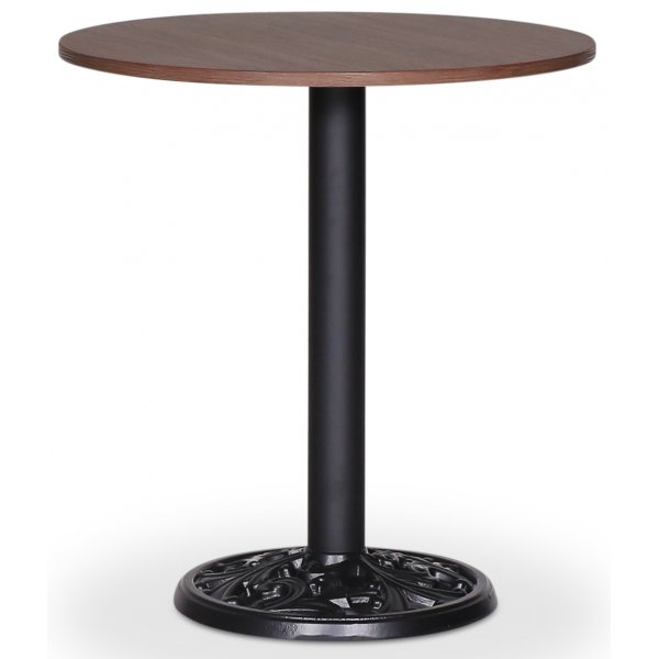 Garden bord ca. 70 cm - Sort blomsterbund / mrk trimitation