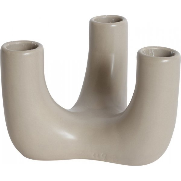 Skrea lysestage trio - Beige