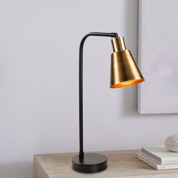 Emek bordlampe - Sort/vintage