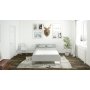 Style sengeramme 140 x 200 cm - Hvid