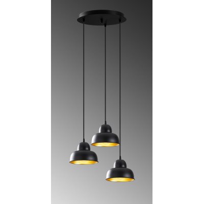Bergamo loftslampe 180-S2 - Sort