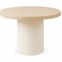Merca havebord 122 cm - Bord i fiberbeton / travertinprint