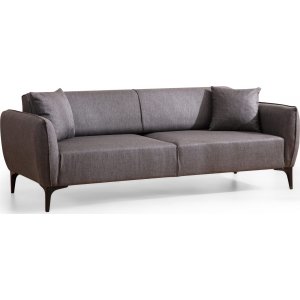 Belissimo 3-personers sofa - Mrkegr