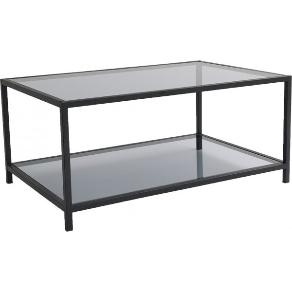 Astro sofabord 90 x 60 cm - Sort/rg