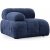 Petite 3-personers sofa - Bl