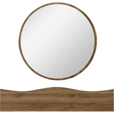 Princesse vghngt toiletbord med spejl 82 x 30 cm - Valnd