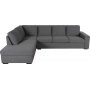 Solna sofa med ben ende 304 cm - Venstre