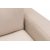 Berlin divan sofa med trben tilbage - Creme
