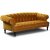Oxford deluxe 3-personers chesterfield - Lvegul (fljl)