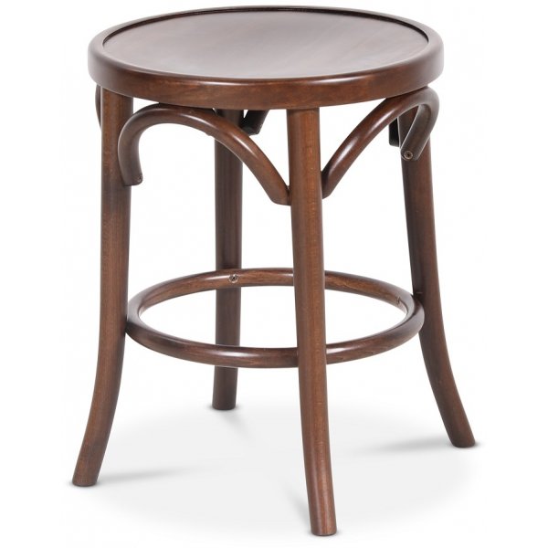 Bentwood skammel No 73 Classic - Valnd