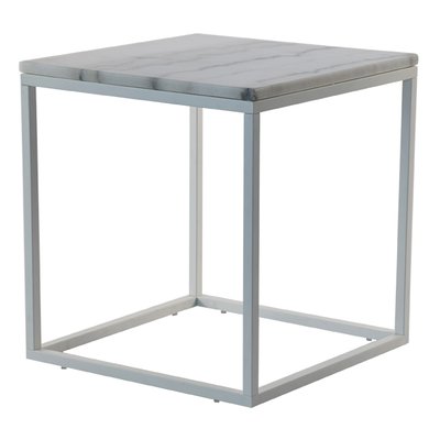 Accent sofabord 50 - Hvid marmor