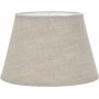 Oval Selected Linen lampeskærm - Naturlig - 25 cm