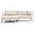 Revos divan sofa venstre - Creme