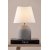 Styrs bordlampe - Gr/hvid