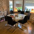 Kundebillede Cecilia rundt spisebord Ø150 cm - Hvid (højglans)