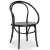 Fitchburg spisebordsst; Ovalt spisebord 106-141 cm - Hvid/Olieret Eg med 4 stk. Danderyd No.30 stole Sort