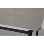 Wayne Spisebord 120x80 cm - Lysegr marmor (Foliering)