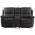 Enjoy Hollywood Biograf sofa - 2-personers recliner (el) i antracit mikrofiber tekstil