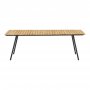 Cleveland udendrs spisebord - Natur/Sort