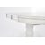Leonardo udtrkbart hvidt spisebord 90x150-190 cm