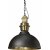 Manchester loftlampe - Sort/messing - 52 cm