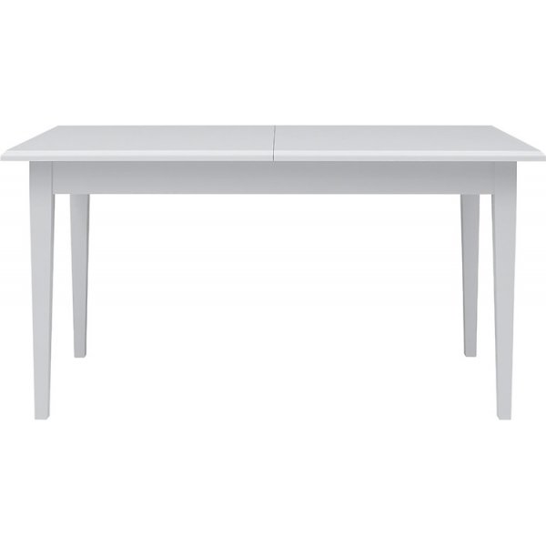 Troms udtrkkeligt spisebord 145-185 cm - Hvid