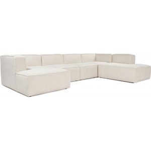 Mere u-sofa - Creme