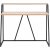 Lissa skrivebord 105 x 60 cm - Safir eg/sort