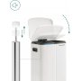 Jeff bin 40 l - Hvid
