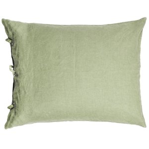 Pudebetræk Linned 50x60 cm lys olivengrøn stenvask - Olsson & Jensen Pudebetræk Linned 50x60 cm lys olivengrøn stenvask - Olsson & Jensen