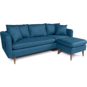 Sofia divan sofa hjre - Mrkebl