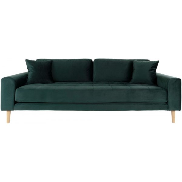Lido 3-personers sofa - Mrkegrn