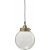 Normandiet loftslampe - Antik messing - 20 cm