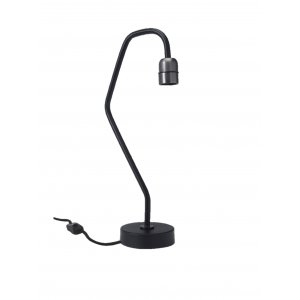 Loft bordlampe - Sort - 49 cm