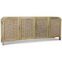 Decimus sknk i rattan med 4 lger + Mbelfdder