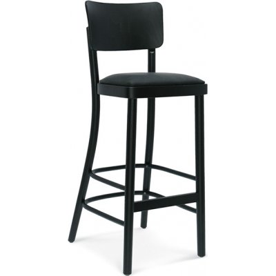 Novo barstol med polstret sæde - Valgfri farve på polstring og stel