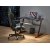 Astal skrivebord 100x60 cm - Sort/rd