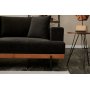 Liva 3-personers sofa - Antracit/kobber