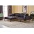 Reims divan sofa venstre - antracit