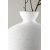 Rellis vase 20 x 24 cm - Sort/Hvid