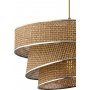 Couper loftslampe - Beige/slv